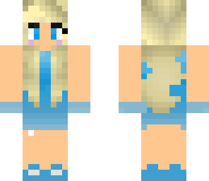 blue dj girl