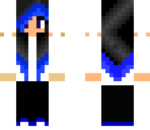 blue girl