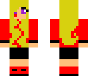 red gamer girl