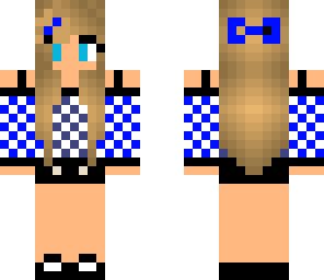 blue girl
