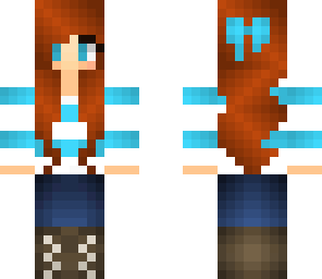 blue girl