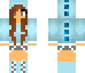 blue girl