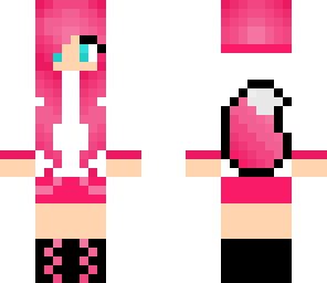 fixed pink fox girl