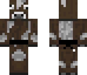 normal cow with fancy belt