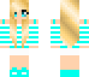 blue girl