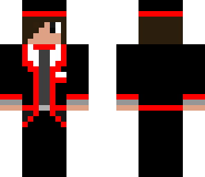 red tux with hat