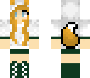 golden wolf girl