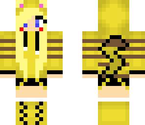 edited pikachu girl