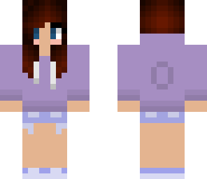 purple hoody girl