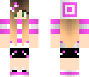 pink and white ombre