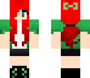 cute green girl