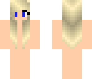 blonde girl skin base