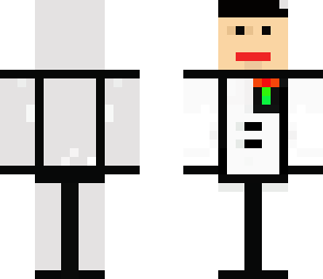 white suit man