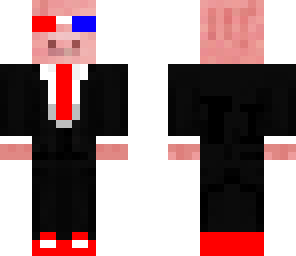 pig in a suit