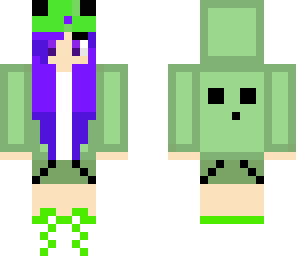 slime cube girl
