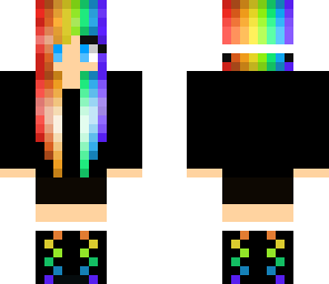 rainbow girl