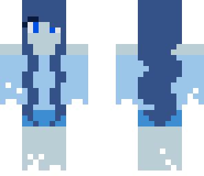 blue ghost girl