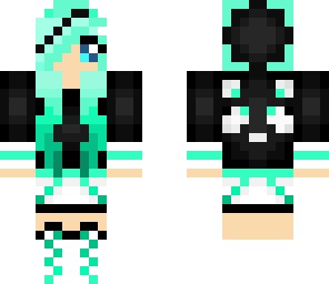 colourswapped panda girl