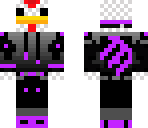 cool purple chicken