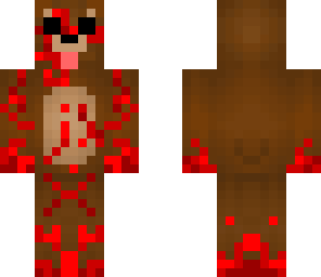 bloodied **** bear