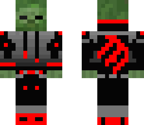 cool red zombie