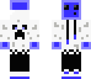 backwards blue boy slime