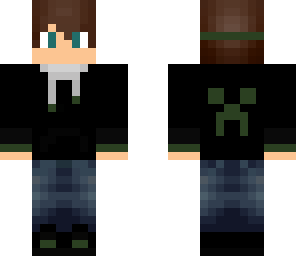 dark green boy