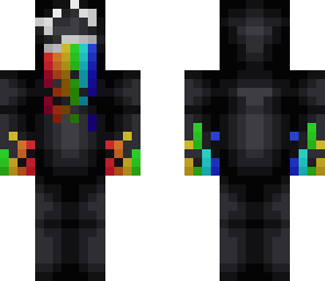 rainbow puke robot