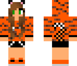 cute tiger girl