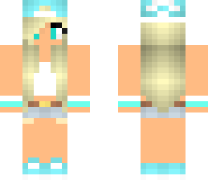 blonde beach girl