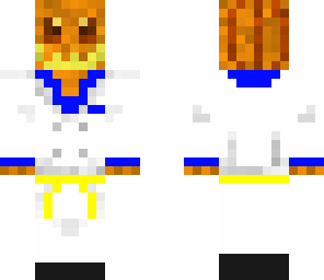 karate pumpkin yellow belt