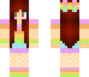 rainbow girl