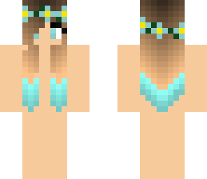 blue skin