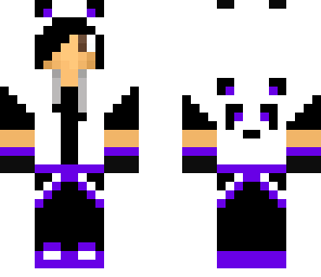 detailed - panda boy - violet