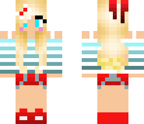 red bow girl