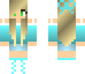 bleu summer girl