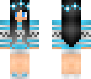 blue girl