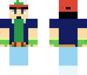 cartoonized ash ketchum