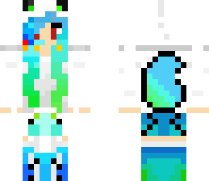 icy wolf girl