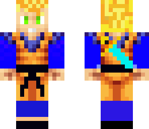 goten con espada de diamante