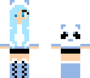blue girl