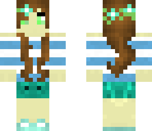 blue summer girl