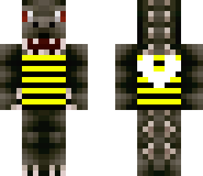 godzila in a bee suit