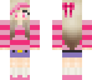 cute pink girl