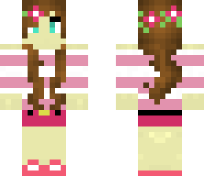 pink summer girl