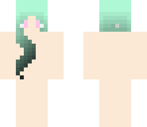 teal hair