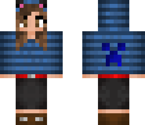 blue sweater girl