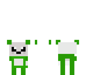 green baby panda