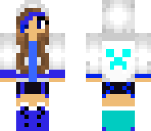 blue creeper girl 