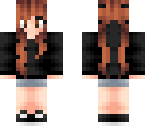 black hooded girl